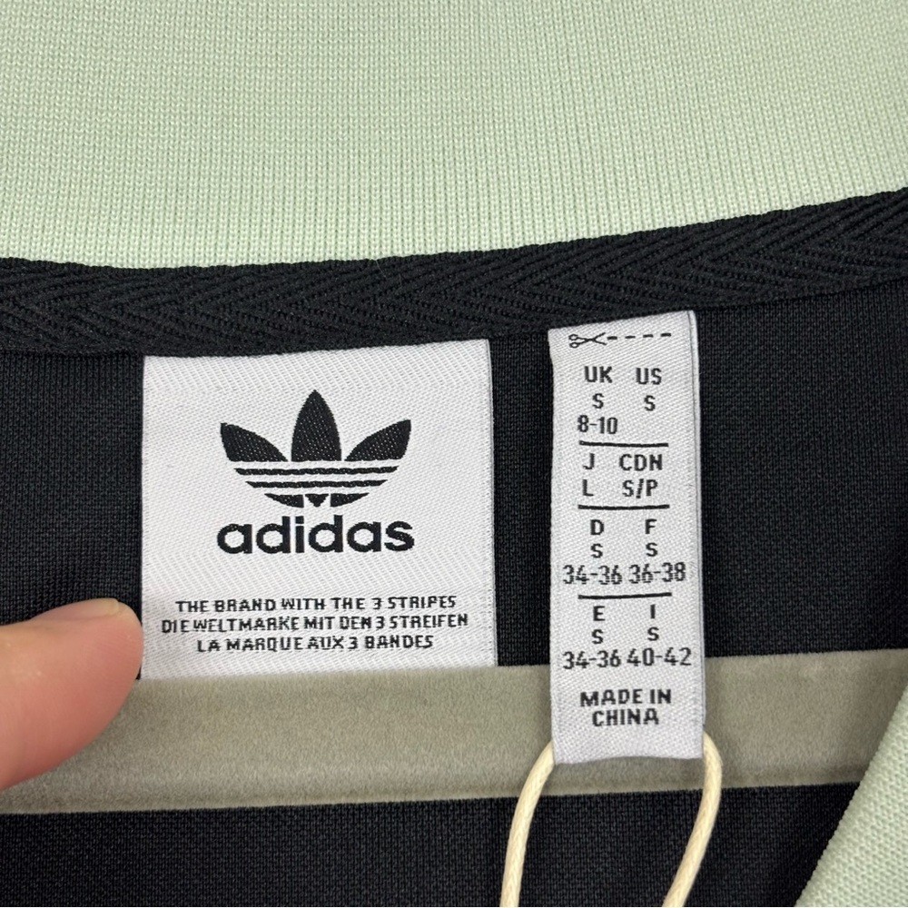 Adidas Originals Neutral Court adibreak sleeveless mini dress black small NWT - Picture 6 of 13